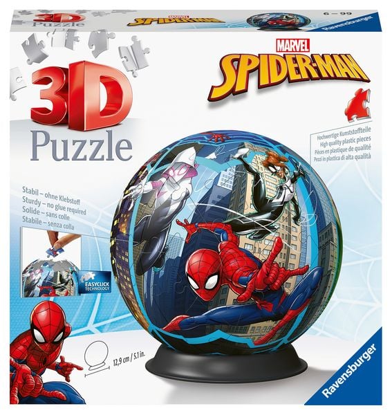 Produktbild: 3D Puzzle-Ball Spiderman