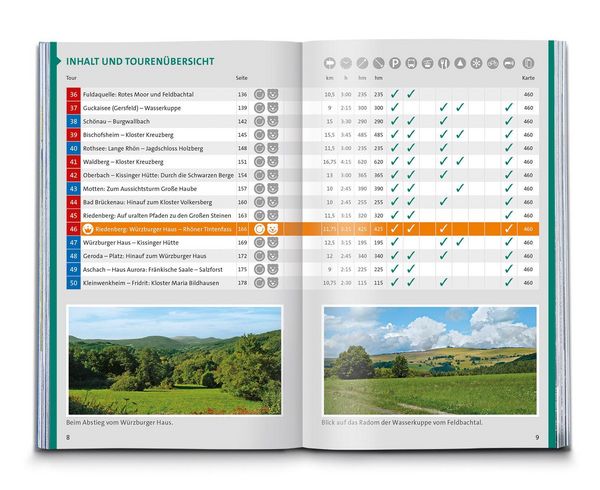 Produktbild: KOMPASS Wanderf&uuml;hrer Rh&ouml;n, 50 Touren