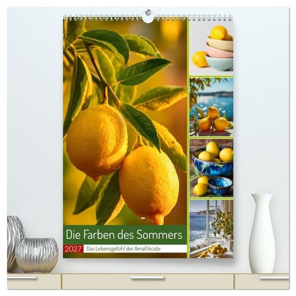 Die Farben des Sommers (hochwertiger Premium Wandkalender 2027 DIN A2 hoch), Kunstdruck in Hochglanz
