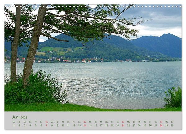Produktbild: Bergseen - Juwelen der Berge (Wandkalender 2026 DIN A3 quer), CALVENDO Monatskalender