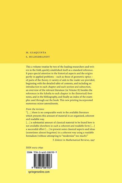 Produktbild: Calculus of Variations II