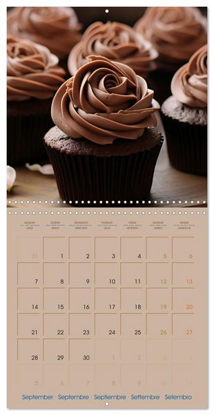 Produktbild: Cupcake Lovers (Wall Calendar 2026 12 &times; 12 Inch) CALVENDO 12 Month Wall Calendar