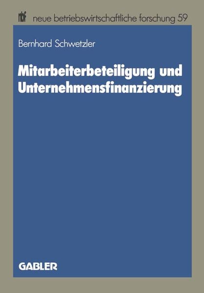 Produktbild: Mitarbeiterbeteiligung und Unternehmensfinanzierung
