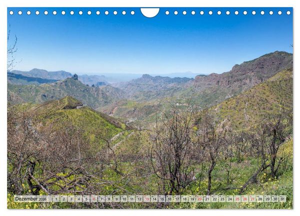 Produktbild: Gran Canaria - Die vielseitige Kanareninsel (Wandkalender 2026 DIN A4 quer), CALVENDO Monatskalender