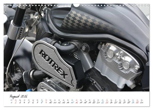 Produktbild: Harley Davidson - Details einer Legende (Wandkalender 2026 DIN A3 quer), CALVENDO Monatskalender