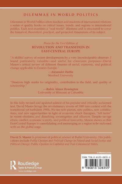 Produktbild: Revolution And Transition In East-central Europe