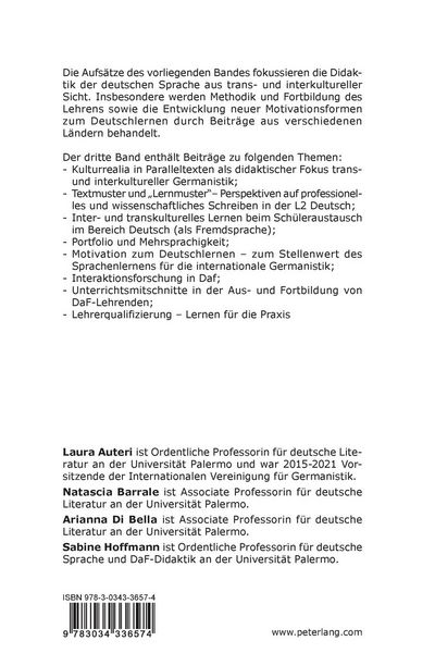 Produktbild: Wege der Germanistik in transkultureller Perspektive