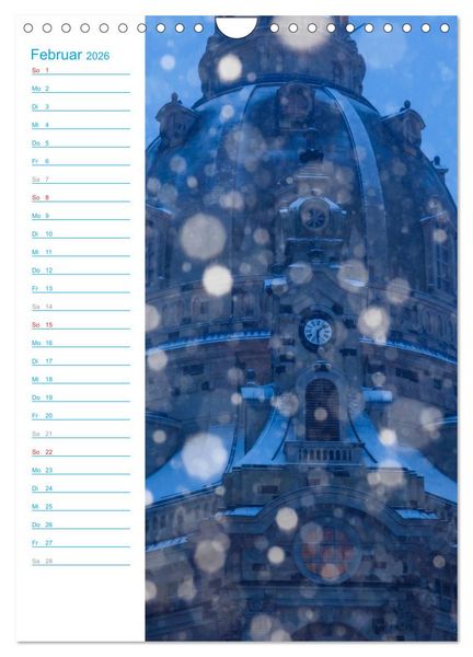 Produktbild: Frauenkirche Dresden (Wandkalender 2026 DIN A4 hoch), CALVENDO Monatskalender