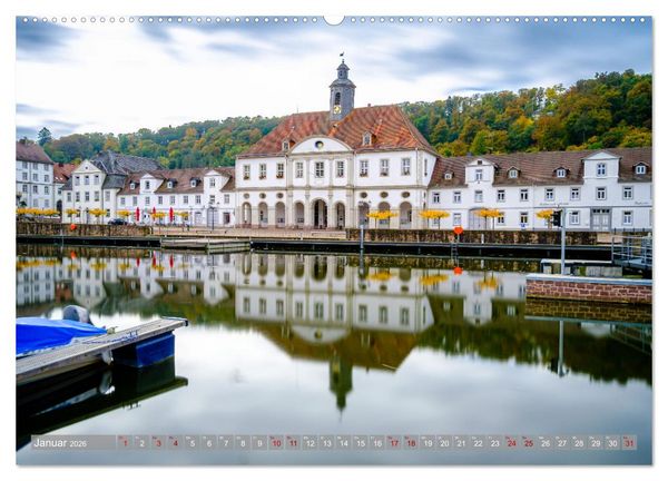 Produktbild: Ein Blick auf Bad Karlshafen (Wandkalender 2026 DIN A2 quer), CALVENDO Monatskalender