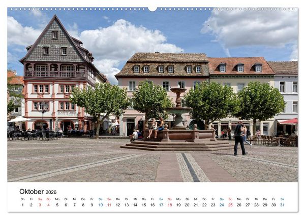 Produktbild: Neustadt an der Weinstra&szlig;e - Ansichtssache (hochwertiger Premium Wandkalender 2026 DIN A2 quer), Kunstdruck in Hochglanz