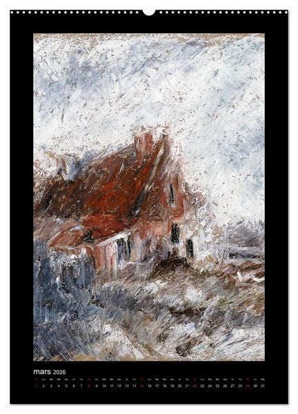 Produktbild: Les Paysages de Topaze (Calendrier mural 2026 DIN A2 horizontal) calendrier de bureau