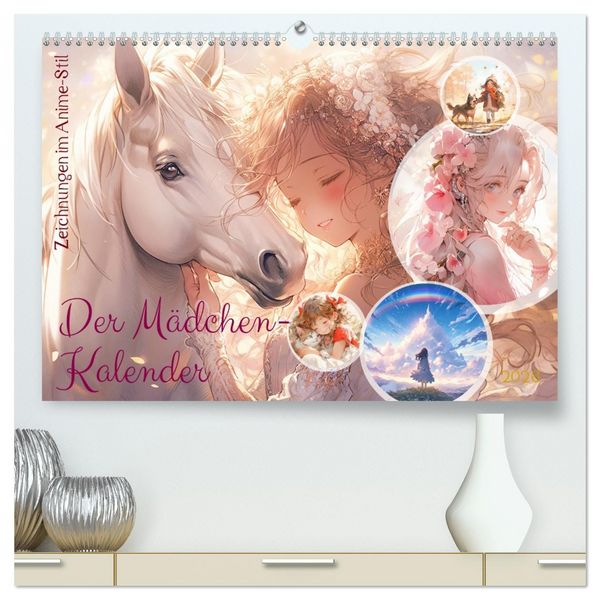 Produktbild: Der M&auml;dchen-Kalender (hochwertiger Premium Wandkalender 2026 DIN A2 quer), Kunstdruck in Hochglanz