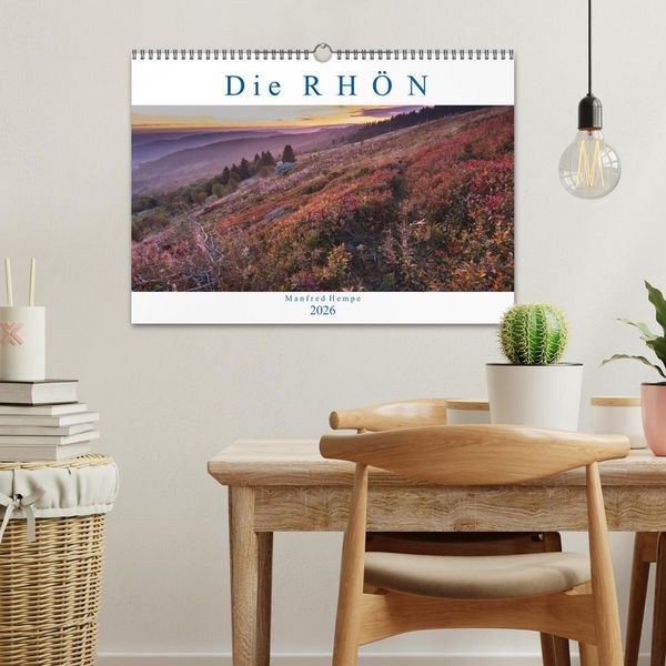 Produktbild: Die Rh&ouml;n (Wandkalender 2026 DIN A3 quer), CALVENDO Monatskalender