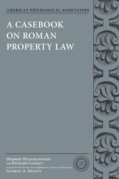 Produktbild: Casebook on Roman Property Law