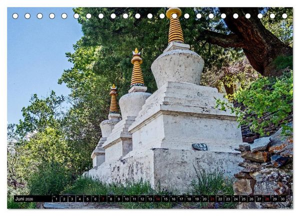 Produktbild: Himachal Pradesh - Bezaubernde Bergwelt im Himalaya (Tischkalender 2026 DIN A5 quer), CALVENDO Monatskalender