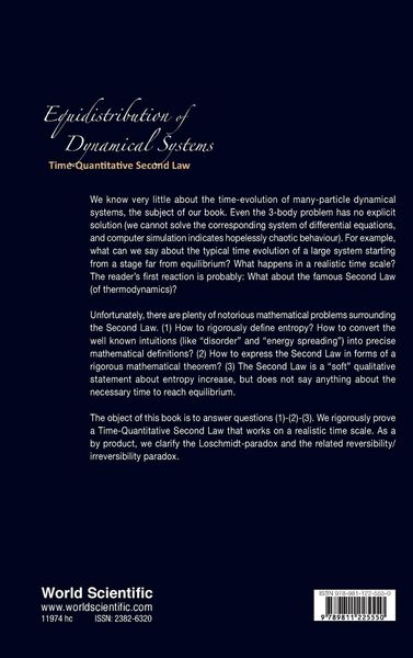 Produktbild: EQUIDISTRIBUTION OF DYNAMICAL SYSTEMS