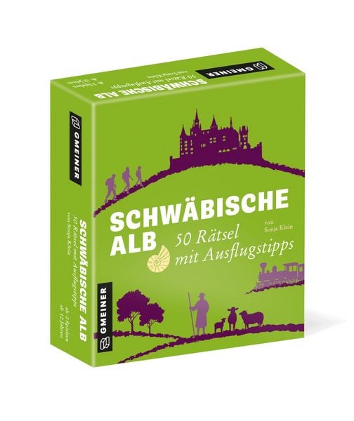 Produktbild: Schw&auml;bische Alb - 50 R&auml;tsel mit Ausflugstipps