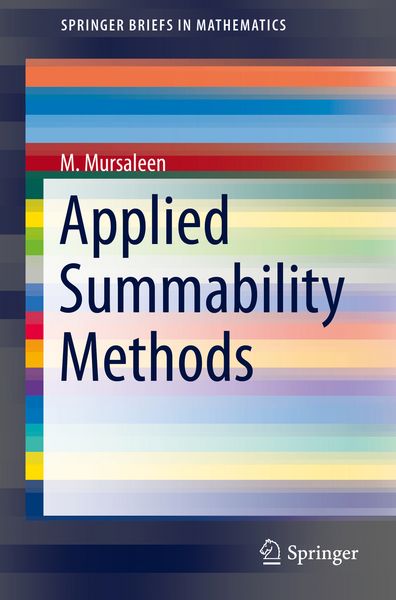 Produktbild: Applied Summability Methods