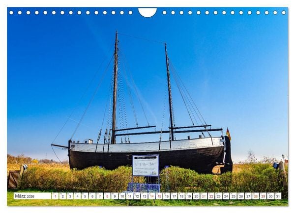 Produktbild: Zingst Stadtansichten (Wandkalender 2026 DIN A4 quer), CALVENDO Monatskalender