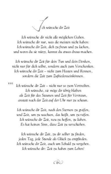 Produktbild: Ich w&uuml;nsche dir Zeit