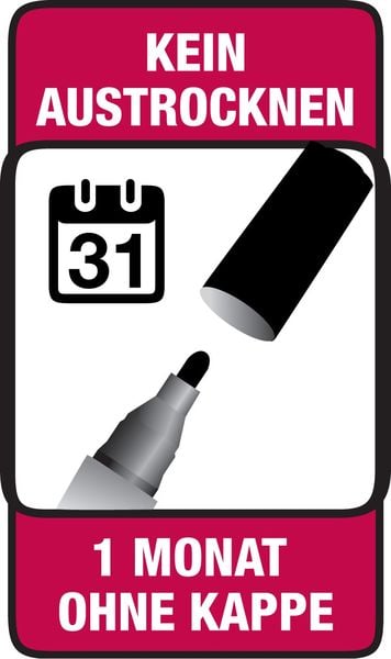 Produktbild: BIC Permanent Marker Marking 2300 ECOlutions Öko schwarz