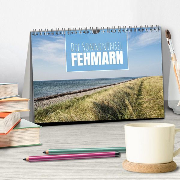 Produktbild: Die Sonneninsel Fehmarn (Tischkalender 2026 DIN A5 quer), CALVENDO Monatskalender