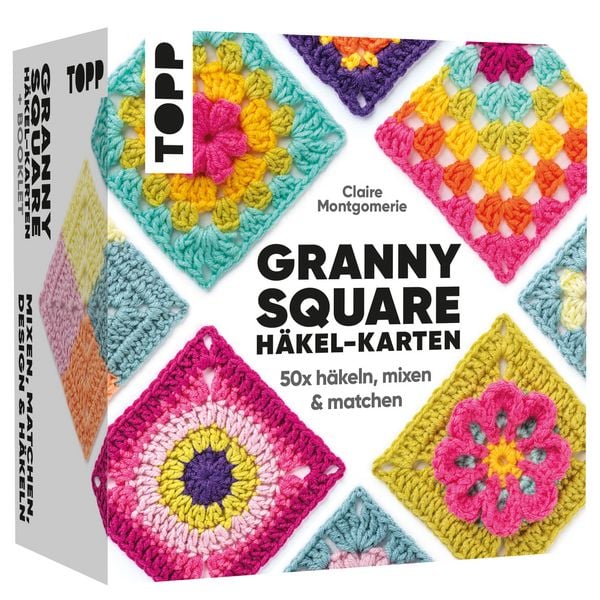 Produktbild: Granny Square H&auml;kel-Karten (Deutsche Ausgabe)