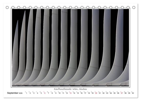 Produktbild: Details zeitgen&ouml;ssischer Architektur (Tischkalender 2026 DIN A5 quer), CALVENDO Monatskalender