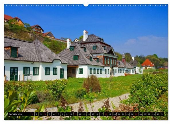 Produktbild: Die Wachau - An der Donau zwischen Melk und Krems (Wandkalender 2026 DIN A2 quer), CALVENDO Monatskalender