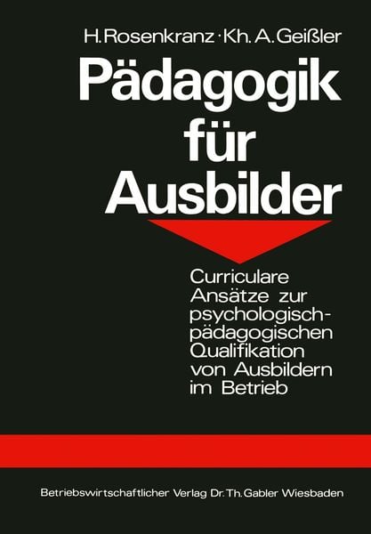 Produktbild: P&auml;dagogik f&uuml;r Ausbilder