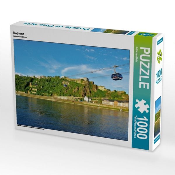 CALVENDO Puzzle Koblenz | 1000 Teile Lege-Größe 64x48cm Foto-Puzzle für glückliche Stunden
