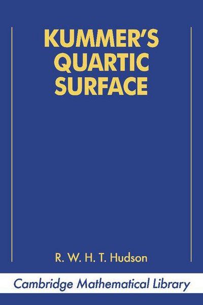 Produktbild: Kummer's Quartic Surface