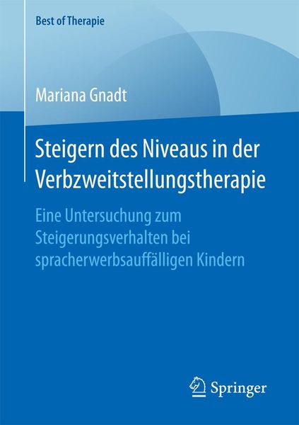 Produktbild: Steigern des Niveaus in der Verbzweitstellungstherapie