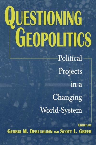 Produktbild: Questioning Geopolitics