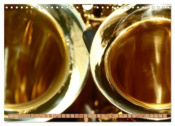 Produktbild: Aus Liebe zur Musik (Wandkalender 2026 DIN A4 quer), CALVENDO Monatskalender