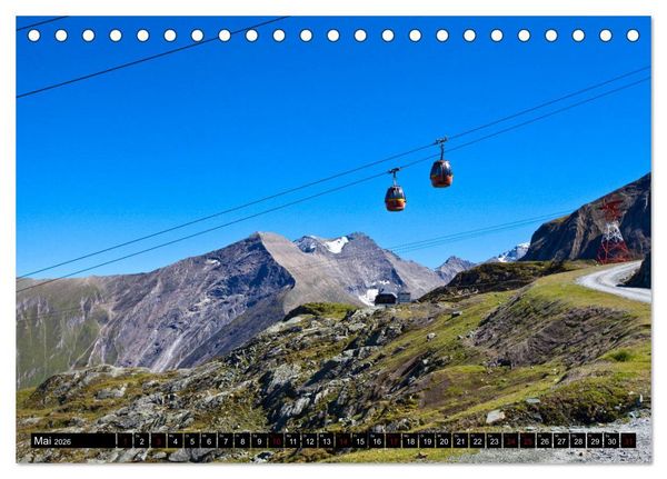 Produktbild: Das Kitzsteinhorn (Tischkalender 2026 DIN A5 quer), CALVENDO Monatskalender