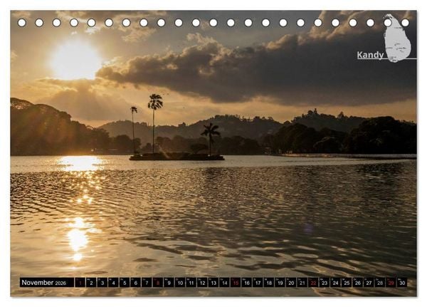 Produktbild: Sri Lanka, eine Reise &uuml;ber die Insel der King Coconut (Tischkalender 2026 DIN A5 quer), CALVENDO Monatskalender