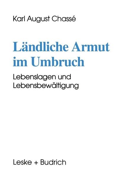 Produktbild: L&auml;ndliche Armut im Umbruch