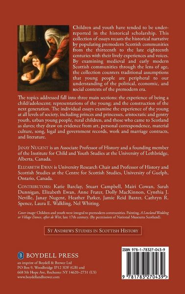 Produktbild: Children and Youth in Premodern Scotland