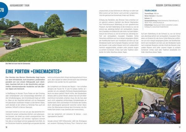 Produktbild: Das gro&szlig;e Motorrad-Tourenbuch Alpen