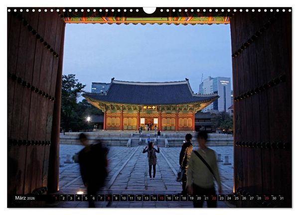 Produktbild: Seoul (Wandkalender 2026 DIN A3 quer), CALVENDO Monatskalender