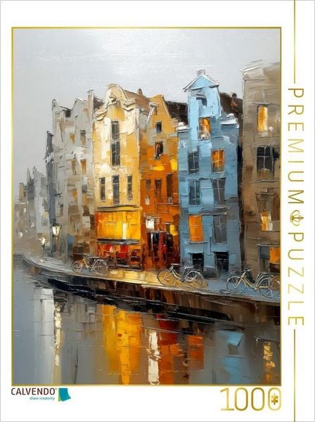 CALVENDO Puzzle Amsterdam | 1000 Teile Lege-Größe 64x48cm Foto-Puzzle für glückliche Stunden, Sonstige von , Calvendo Puzzle, 4070715423704