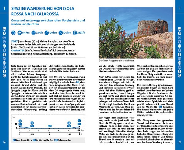 Produktbild: Kümmerly+Frey Wanderführer Sardinien