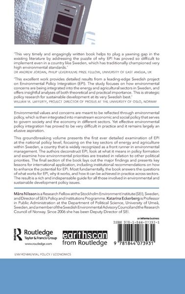 Produktbild: Environmental Policy Integration in Practice