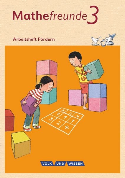 Produktbild: Mathefreunde 3. Schuljahr - Nord/S&uuml;d - Arbeitsheft F&ouml;rdern