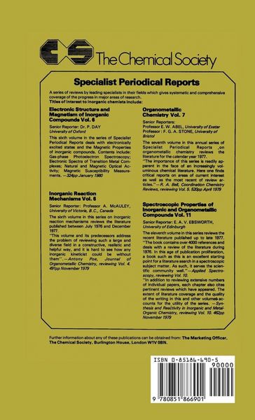 Produktbild: Organometallic Chemistry