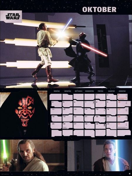 Produktbild: Star Wars Broschur XL Kalender 2027