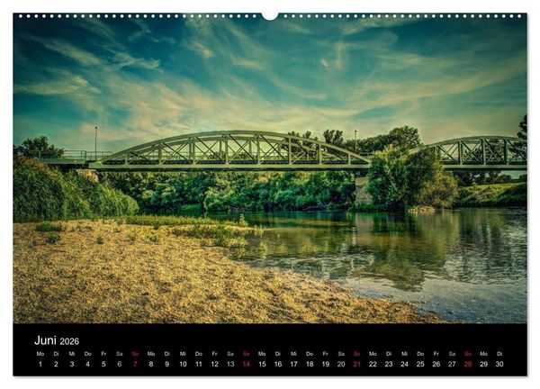 Produktbild: Dessau - Kulturlandschaft (Wandkalender 2026 DIN A2 quer), CALVENDO Monatskalender