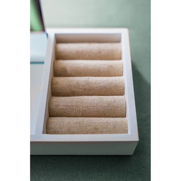 Produktbild: HTI-Living Schmuckk&auml;stchen Viola Wei&szlig; Schmuckk&auml;stchen Viola Wei&szlig;