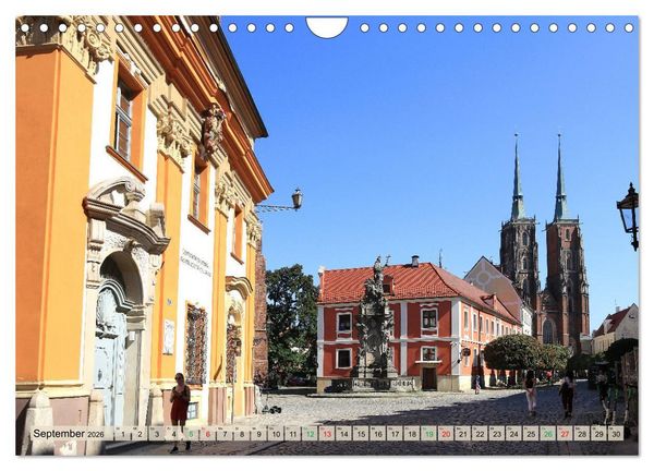 Produktbild: Zauberhaftes Breslau (Wandkalender 2026 DIN A4 quer), CALVENDO Monatskalender